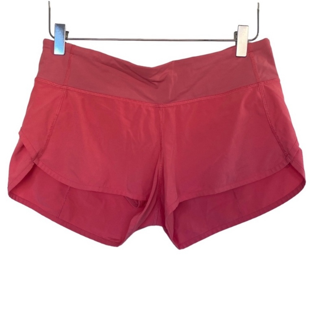 Lululemon Speed Up Short Low Rise 2.5" Pink Lemonade | 6